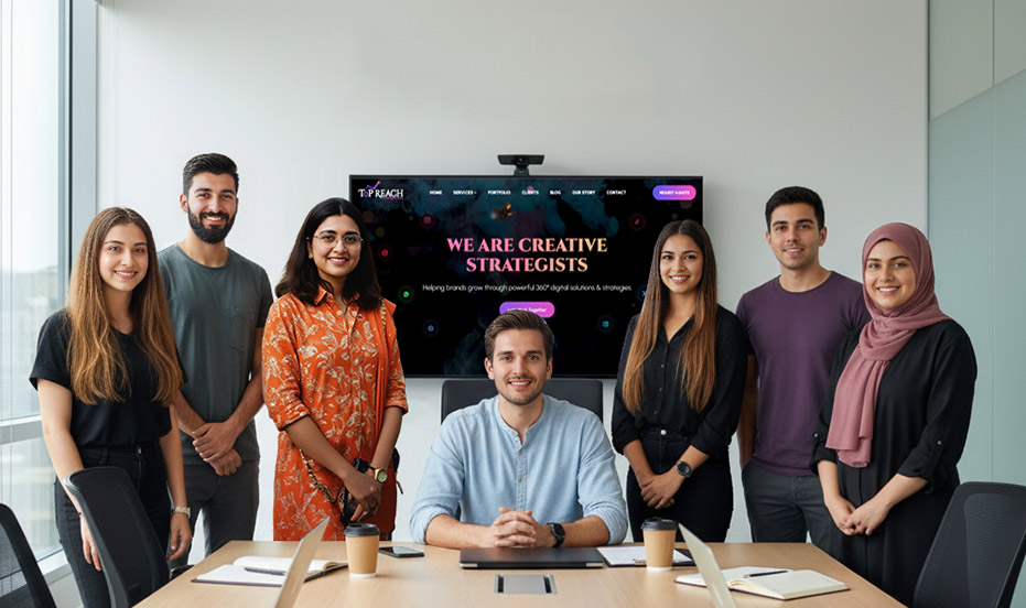 Top Reach Digital - Team Meeting Room- UAE