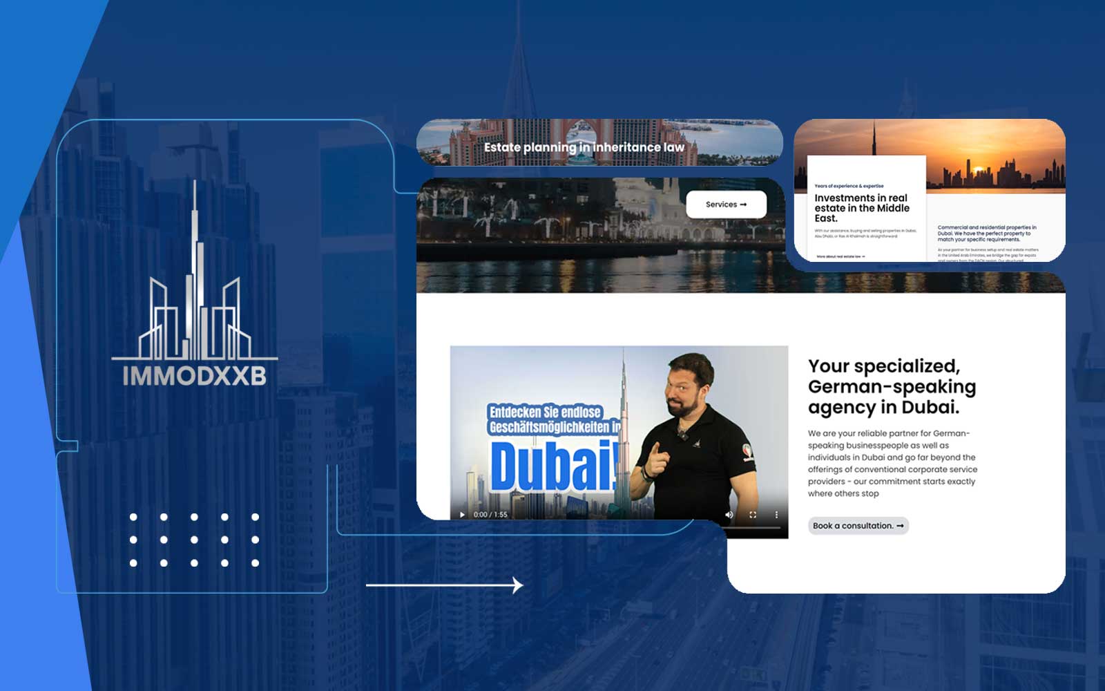 Top Reach Digital Client - Immodxxb Consulting